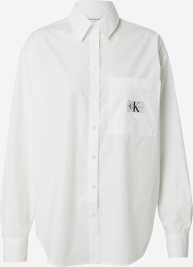 Calvin Klein Jeans Blouse in Grey / Black / White, Item view