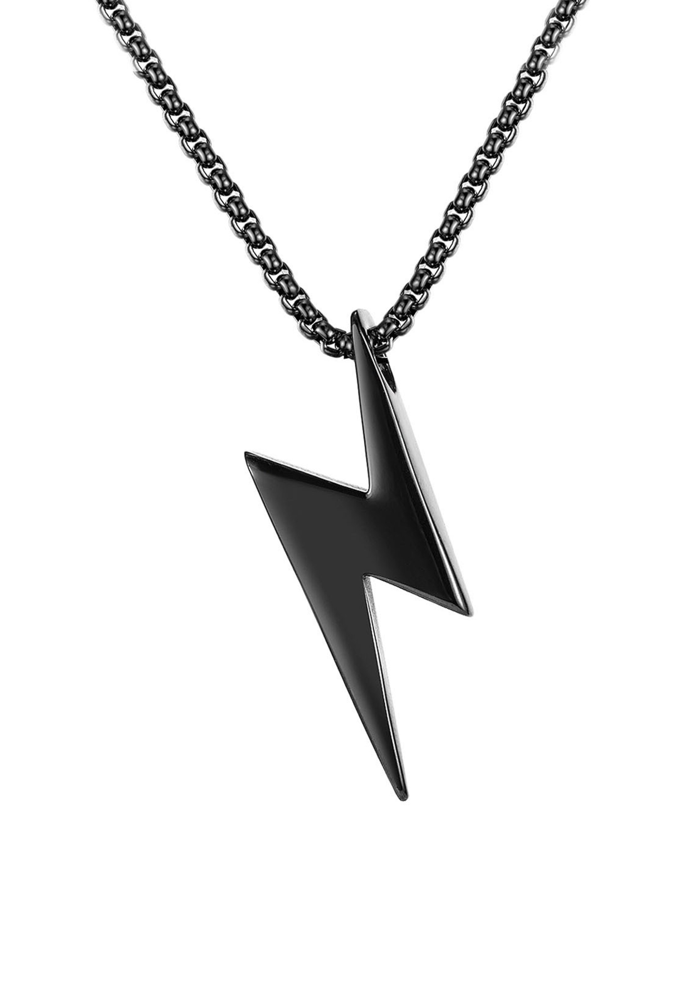 FIRETTI Necklace in Black: front
