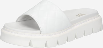 Apple of Eden Mules 'Gia' in White: front