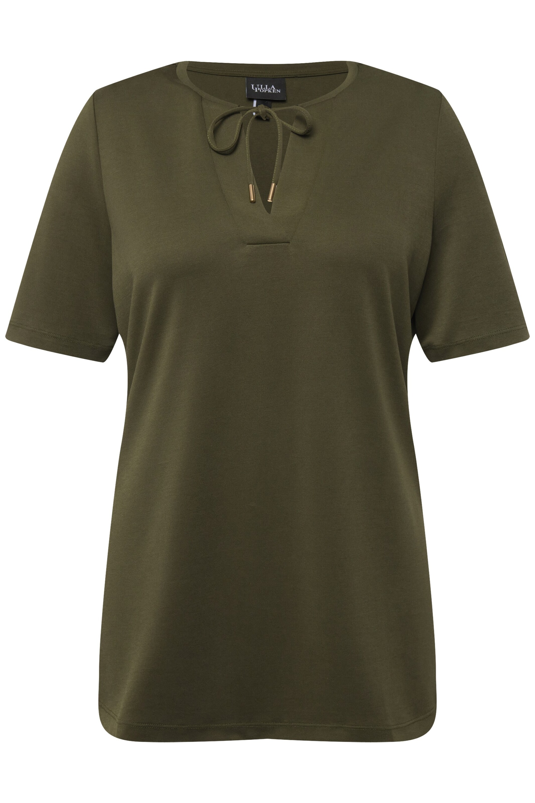 Ulla Popken Shirt in Groen: voorkant