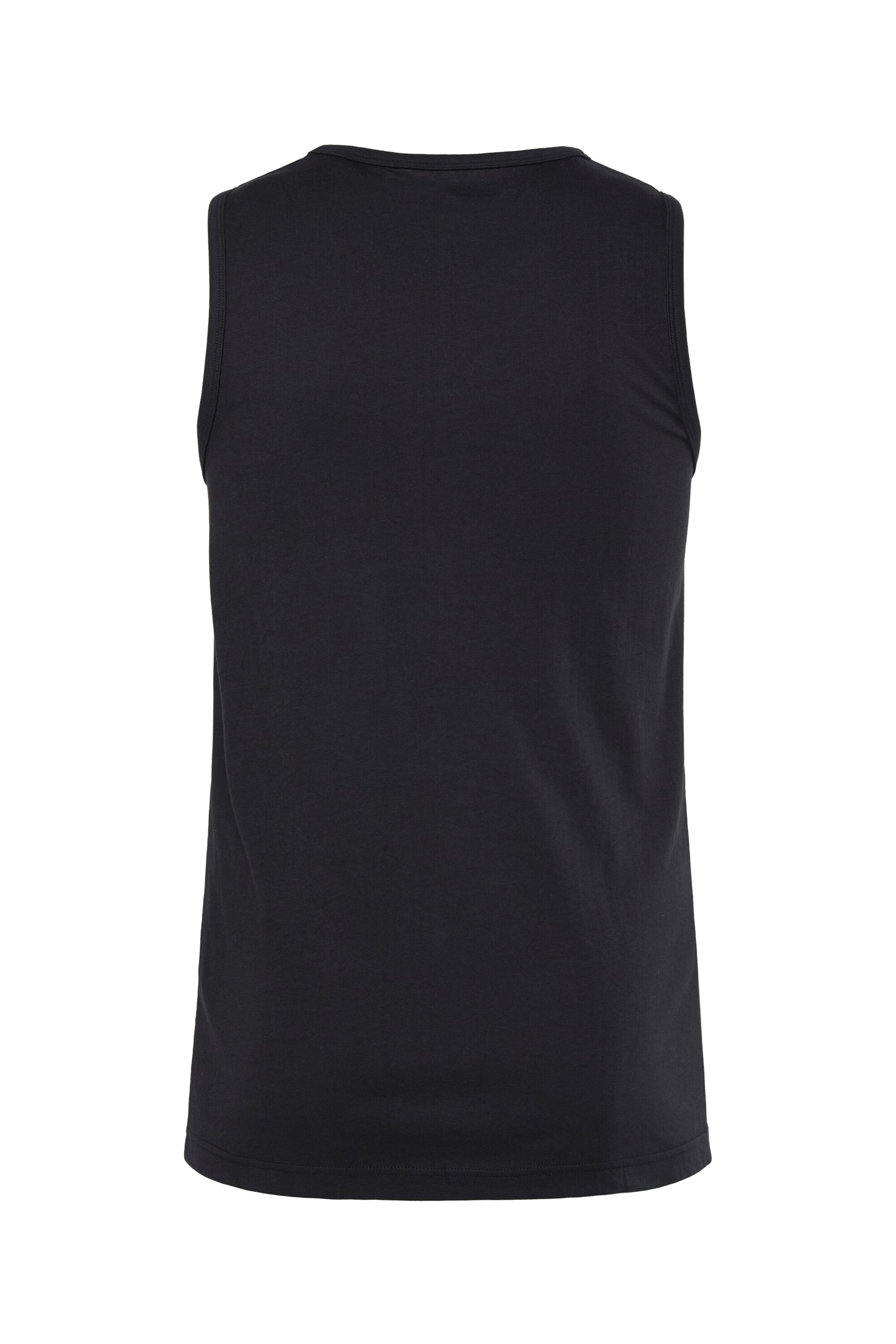 Men Plus Shirt in Black