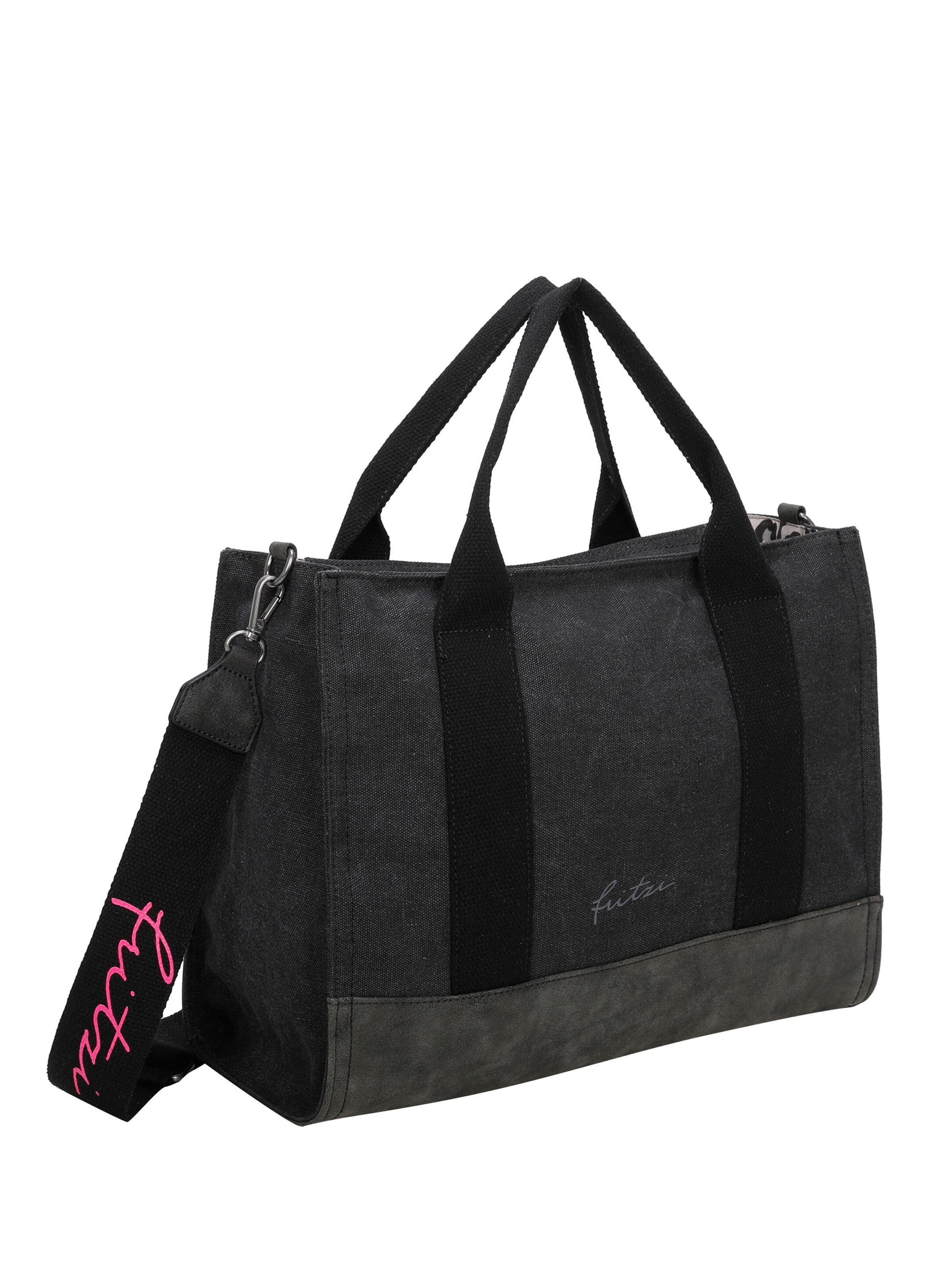 Fritzi aus Preußen Canvas Tote Bag in Schwarz