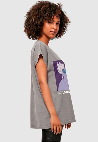 ABSOLUTE CULT T-Shirt 'Little Mermaid - Ursula So Long Lover Boy' in Grau