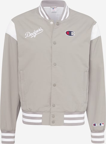 Champion Authentic Athletic Apparel Prehodna jakna | siva barva: sprednja stran