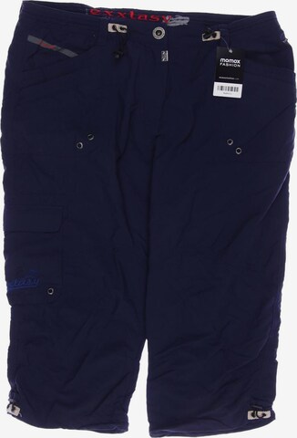 EXXTASY Pants in XXL in Blue: front