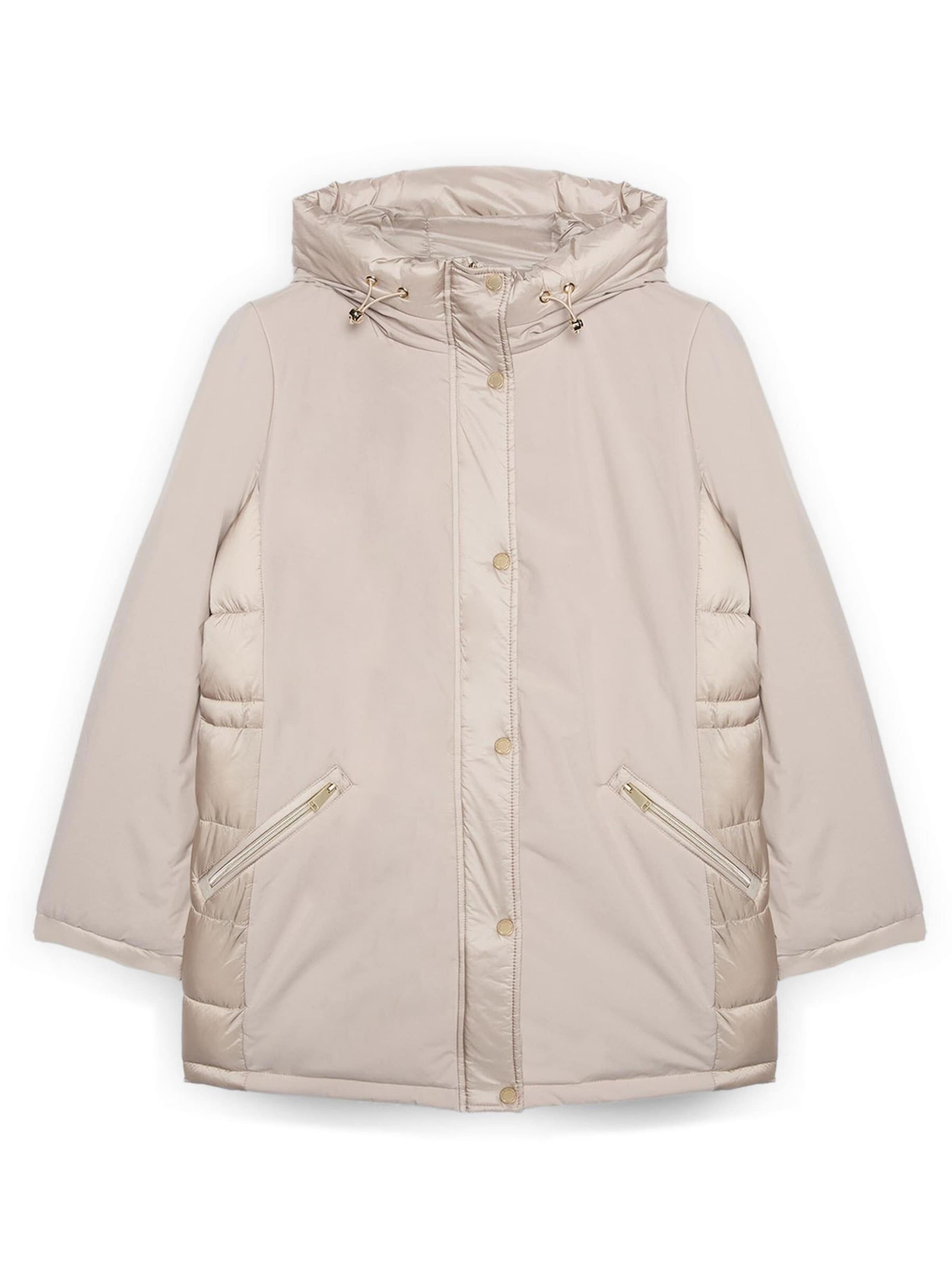 Fiorella Rubino - Chaqueta de invierno en gris: frente