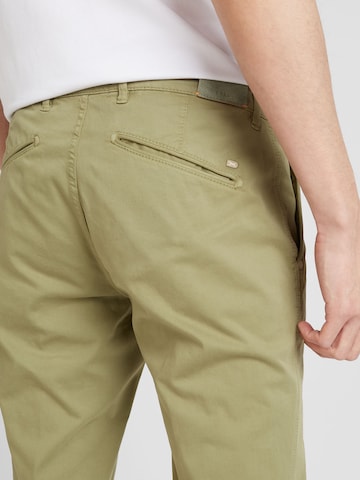 BRAX Slimfit Chino 'SILVIO' in Groen