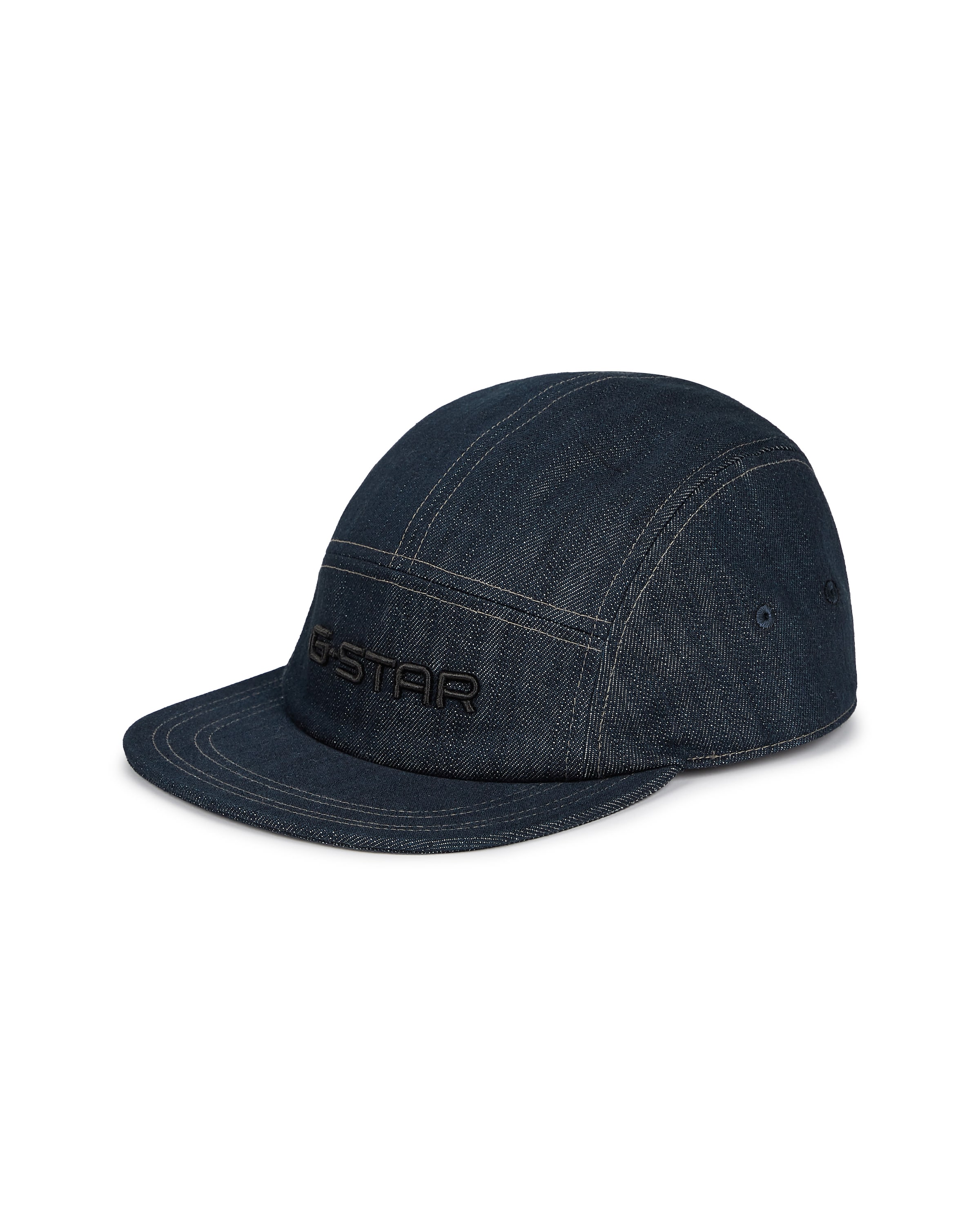 Casquette 'Flat Brim 5 Panel Cap' G-STAR en bleu : devant