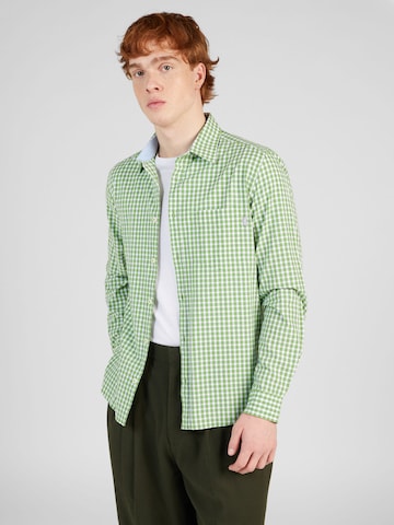 s.Oliver Regular Fit Skjorte i grøn: forside