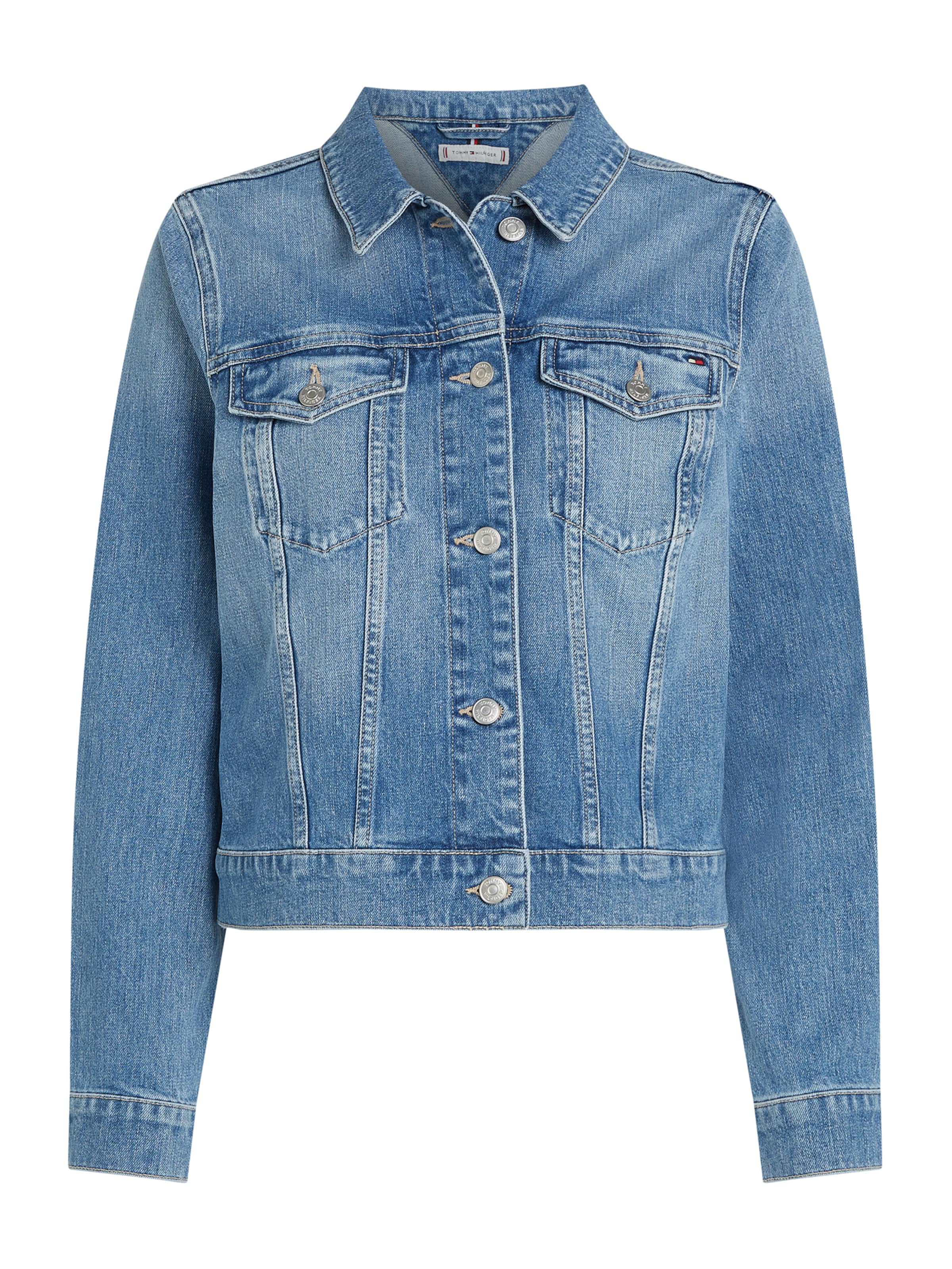 TOMMY HILFIGER Jacke in blue denim, Produktansicht