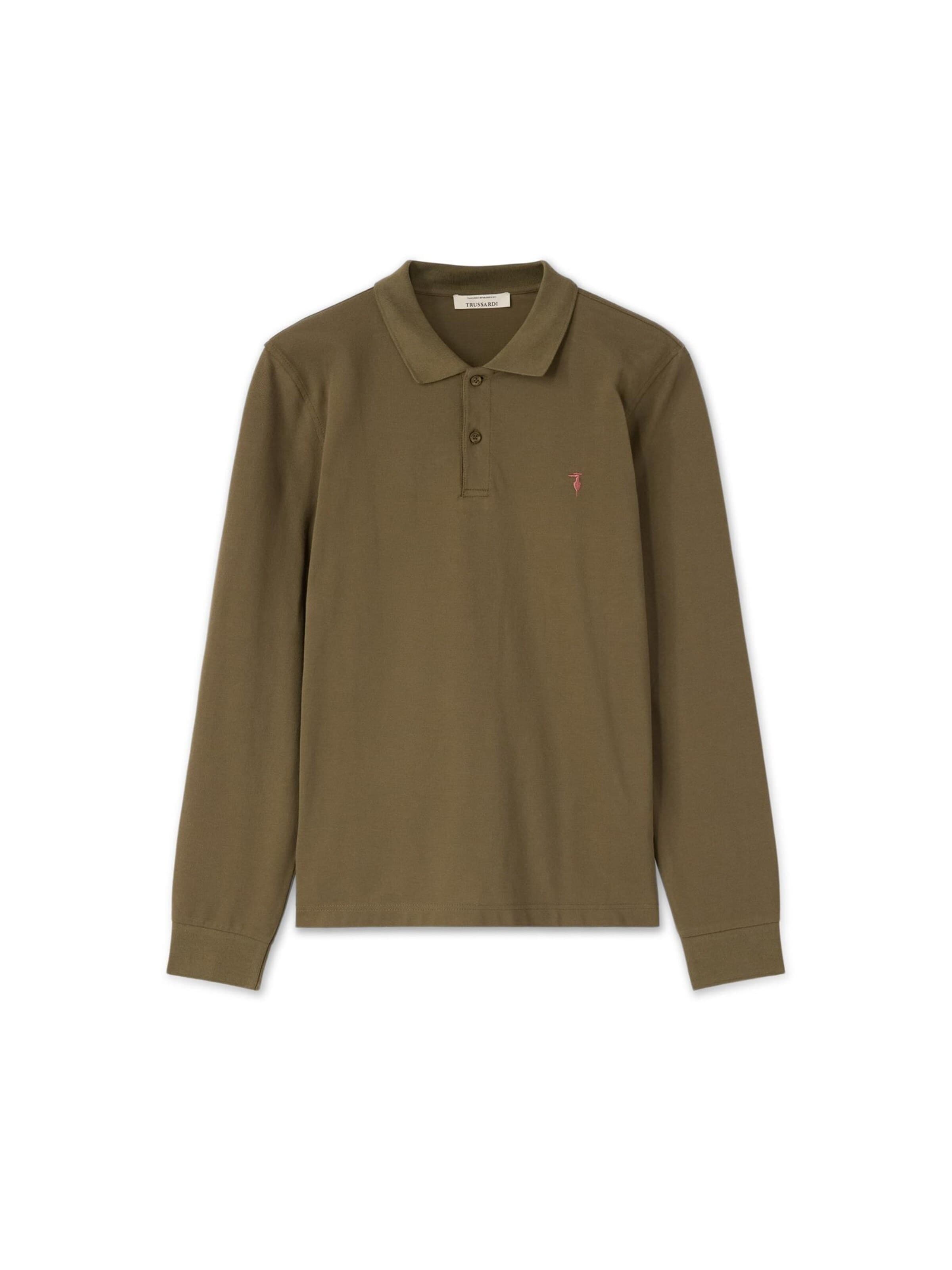 Maglietta di Trussardi in verde: frontale