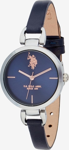 U.S. POLO ASSN. Analog Watch 'Joyce' in Silver: front
