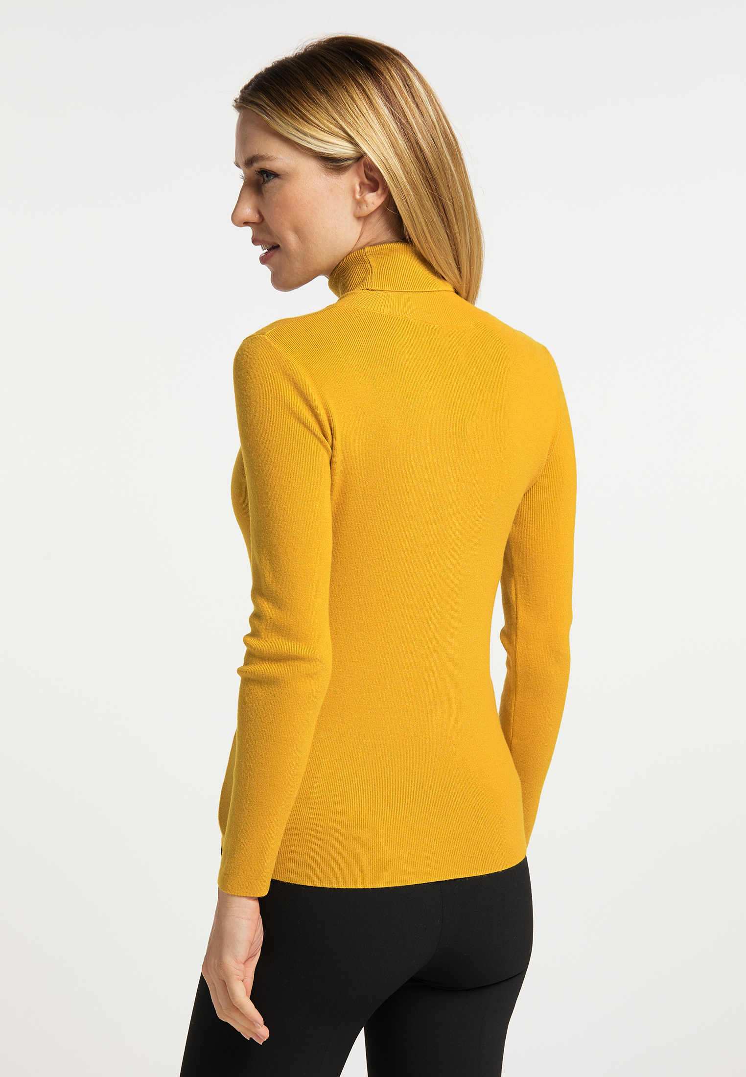 Swetry & dzianina Kobiety Usha Sweter w kolorze Żółtym 