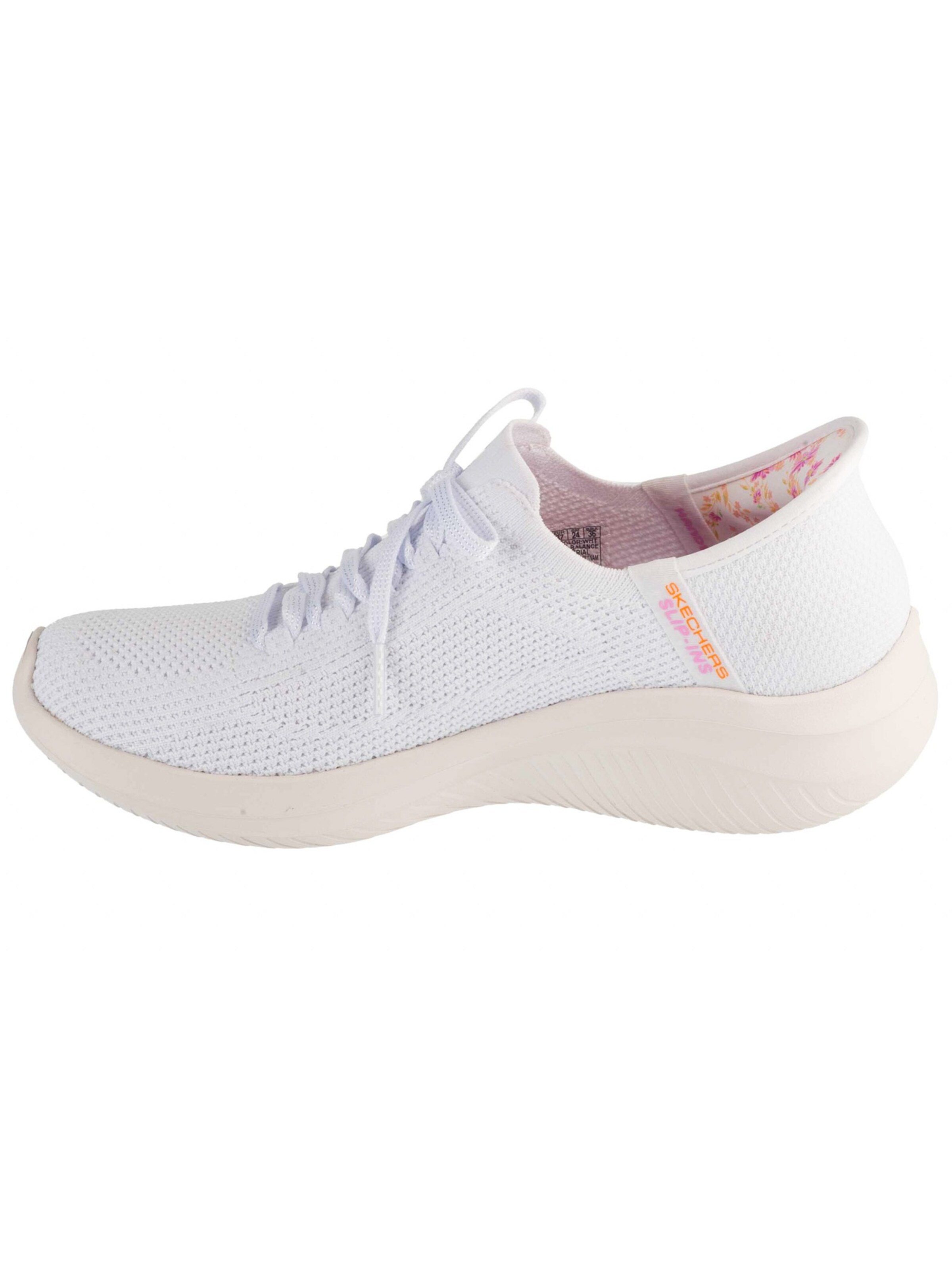 SKECHERS Sneakers laag 'Ultra Flex 3.0 - Morning Blosso' in Wit: voorkant