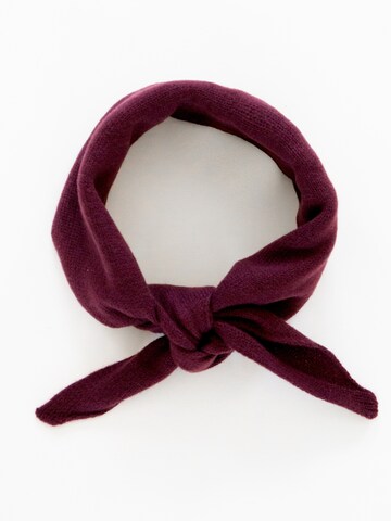 KOPYTO Schal 'BIRUANG' in Rot: Vorderseite