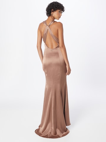 Jarlo Evening Dress 'Sage' in Brown