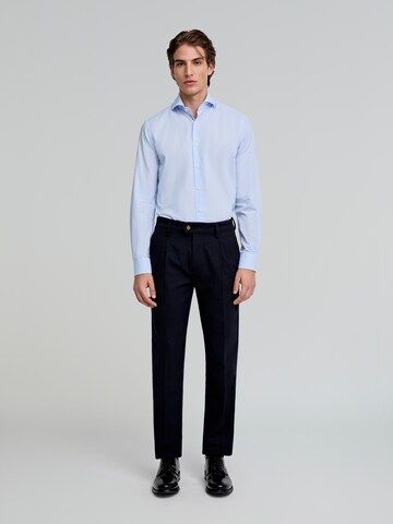 Scalpers Regular fit Shirt ' ' in Blauw: voorkant