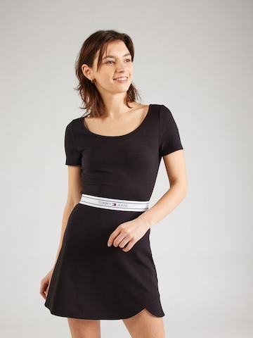 Tommy Jeans - Vestido em preto: frente