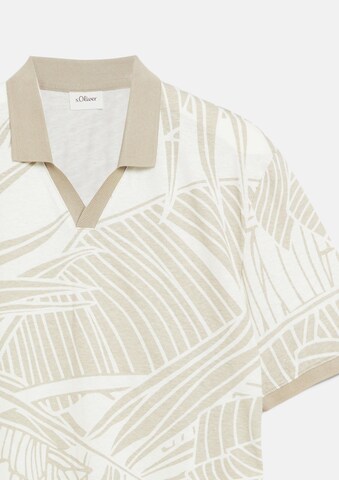 T-Shirt s.Oliver en blanc