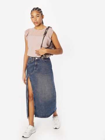 ABOUT YOU Blus 'Polly' i lila