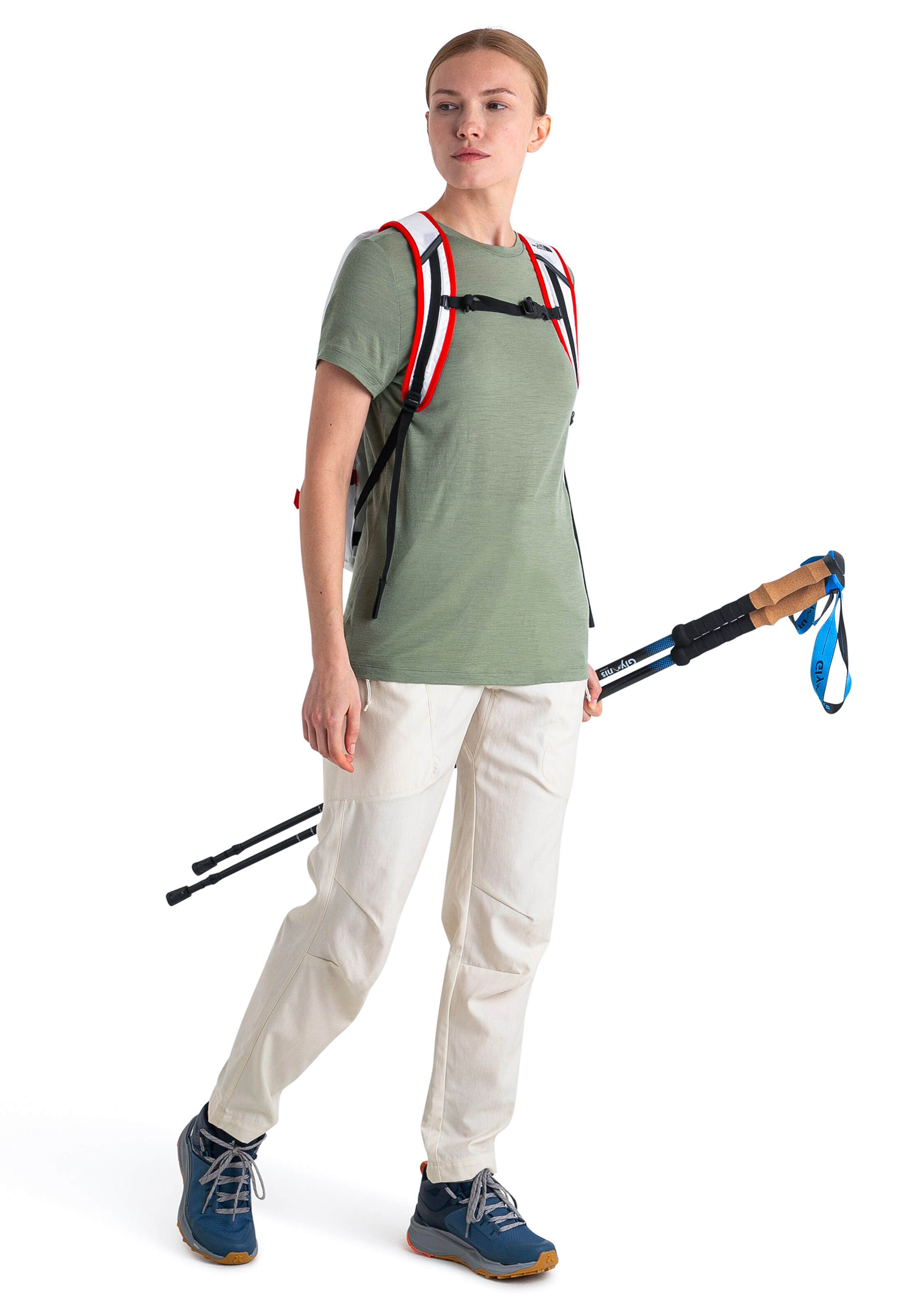 žalia ICEBREAKER Sportiniai marškinėliai 'Tech Lite III'