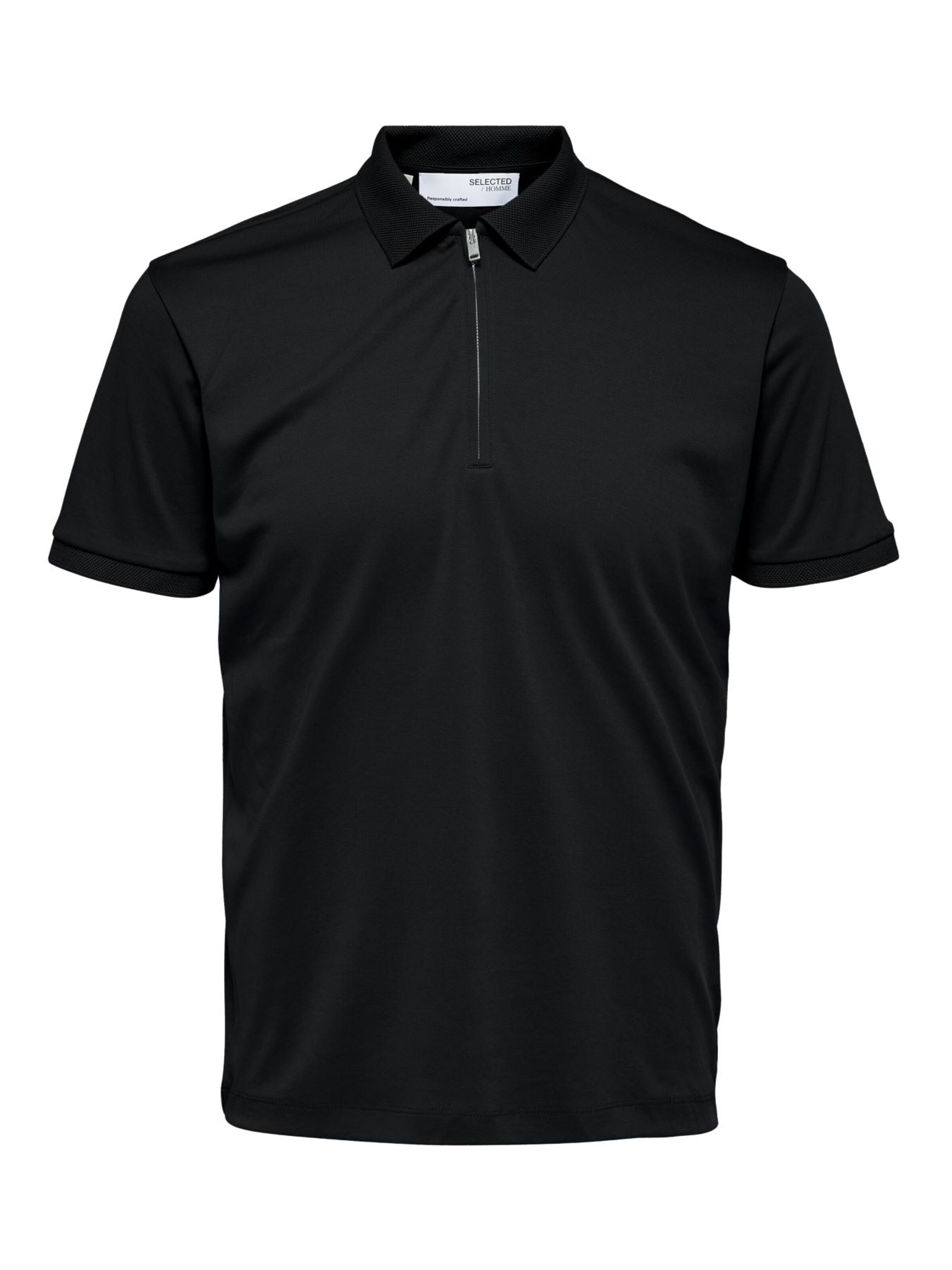 SELECTED Shirt '16079026' in Black: front