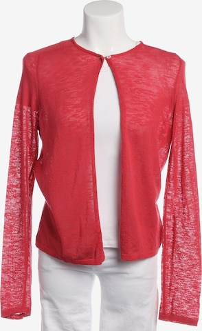 BOGNER Pullover / Strickjacke L in Rot: Vorderseite