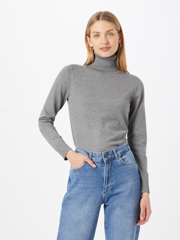 SAINT TROPEZ Sweater 'Mila' in Grey: front