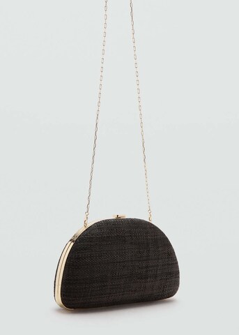 MANGO Clutch 'Monir' in Braun