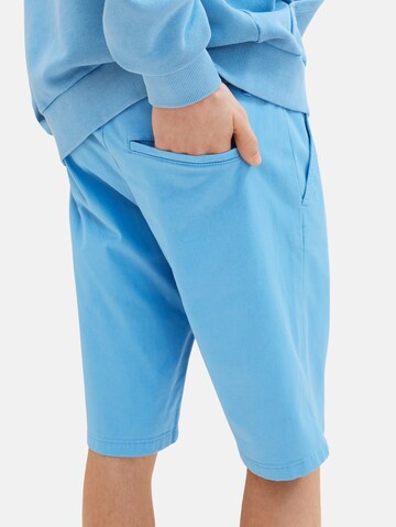 TOM TAILOR DENIMSlimfit Chino hlače - plava boja