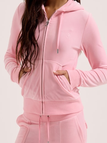Pullover extra large di Juicy Couture in rosa: frontale