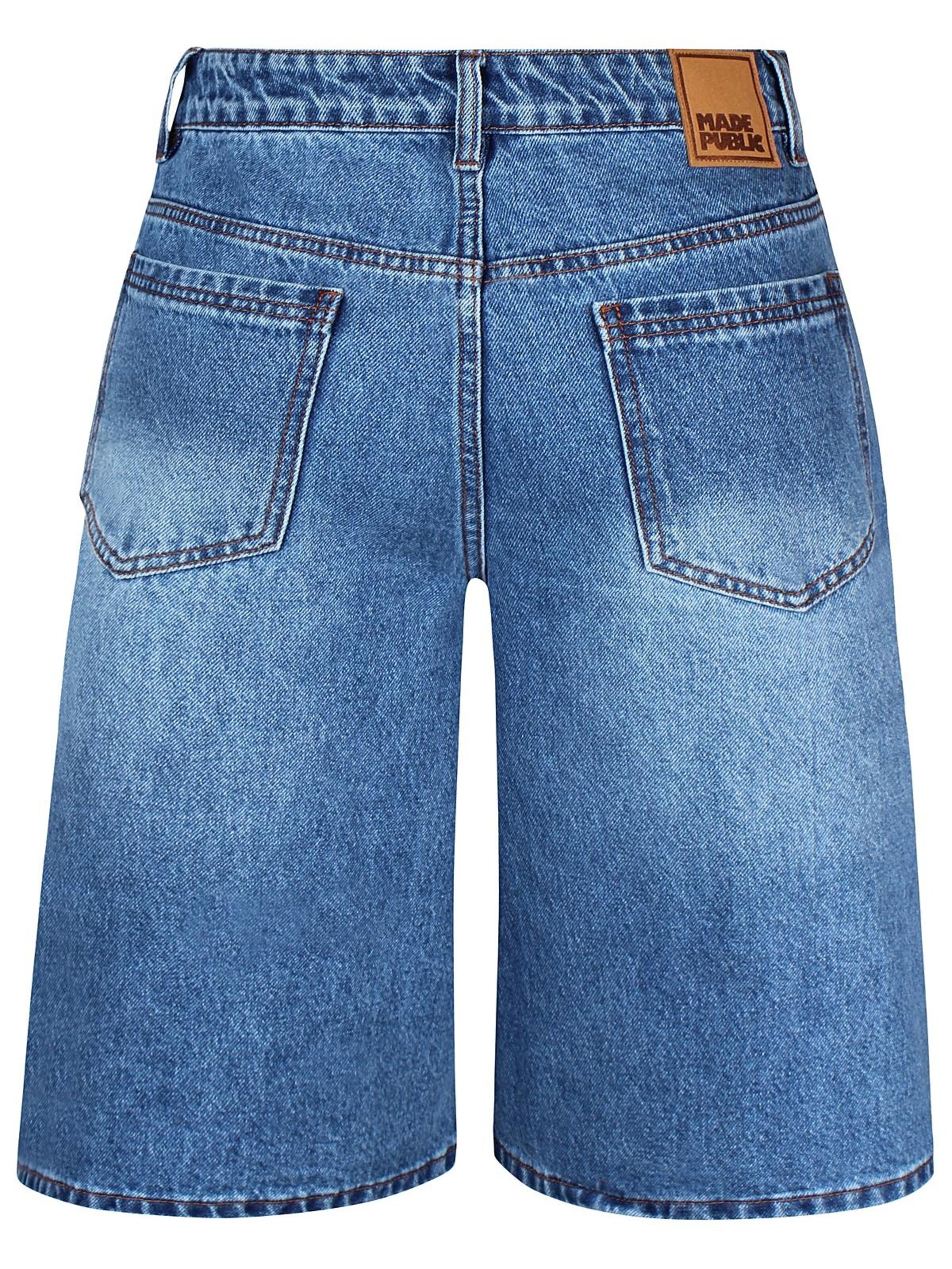 Made Public Wide Leg Jeans 'Nova 004' i blå