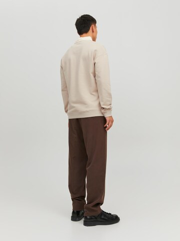 Sweat-shirt 'Team' JACK & JONES en gris