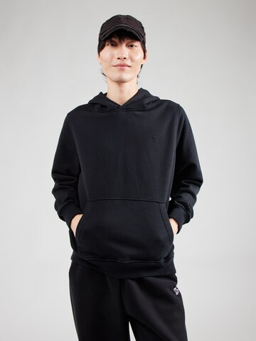 Abercrombie & Fitch Sweatshirt in Zwart: voorkant