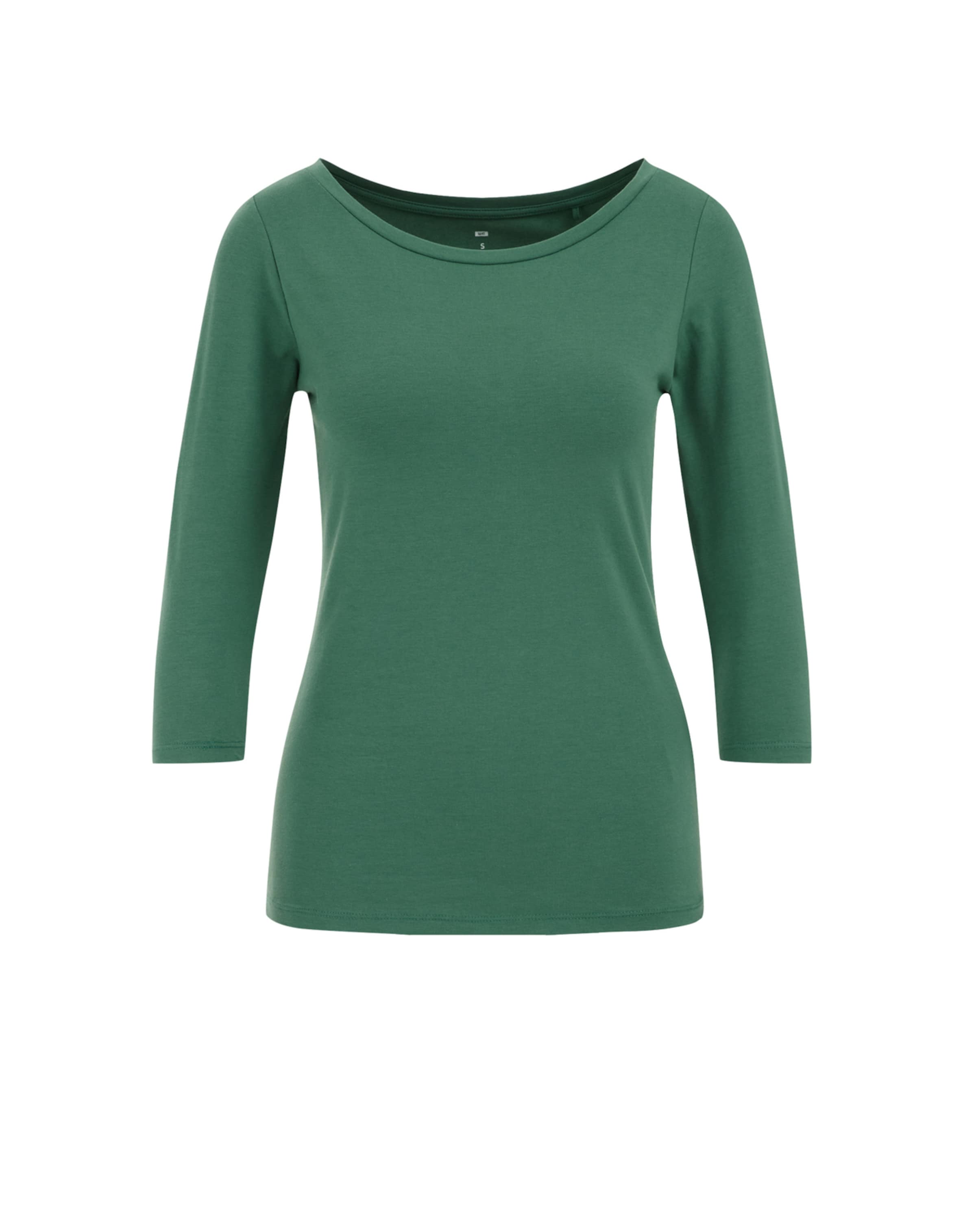 WE Fashion Särk, värv roheline: eest vaates