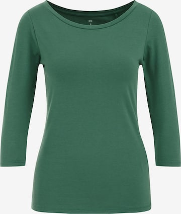 WE Fashion Футболка в Зеленый: спереди