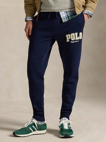 Effilé Pantalon 'SEASONAL' Polo Ralph Lauren en bleu : devant