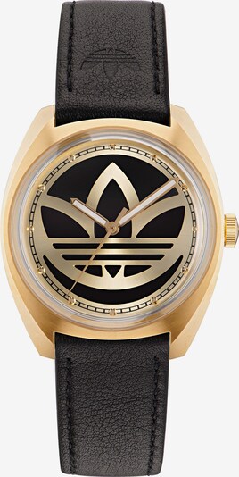 ADIDAS ORIGINALS Analogna ura | zlata / črna barva, Prikaz izdelka