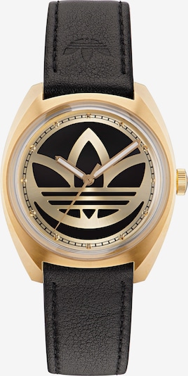 ADIDAS ORIGINALS Αναλογικό ρολόι σε χρυσό / μαύρο, Άποψη προϊόντος