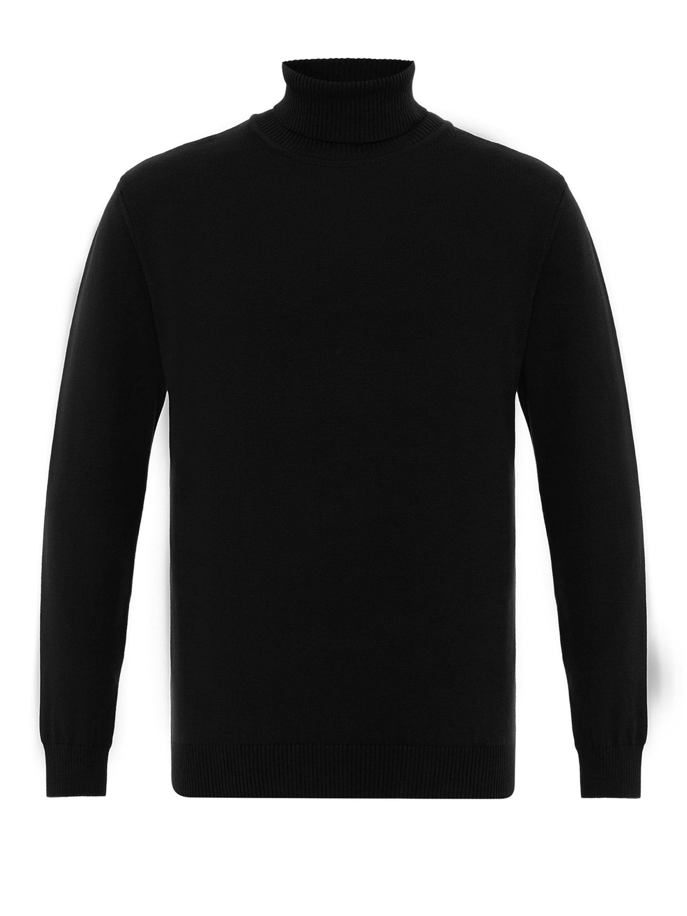 Pull-over Anou Anou en noir : devant