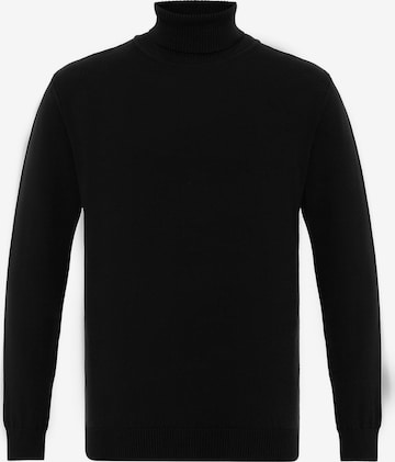 Pull-over Anou Anou en noir : devant