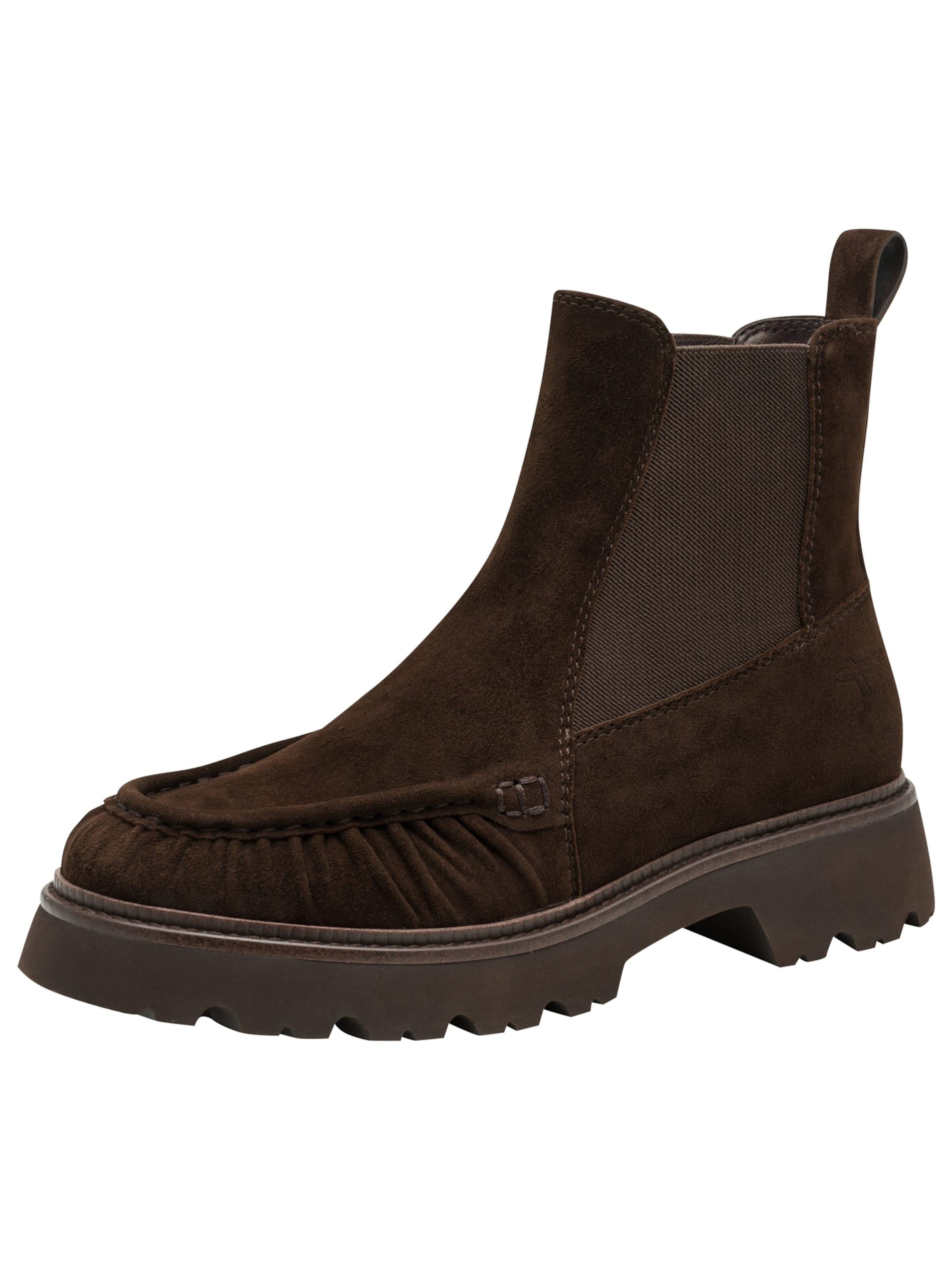 Tamaris Chelsea Boots in Braun: Vorderseite