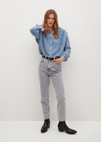 MANGO Regular Jeans i grå