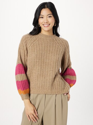 MORE & MORE Pullover in Beige: predná strana