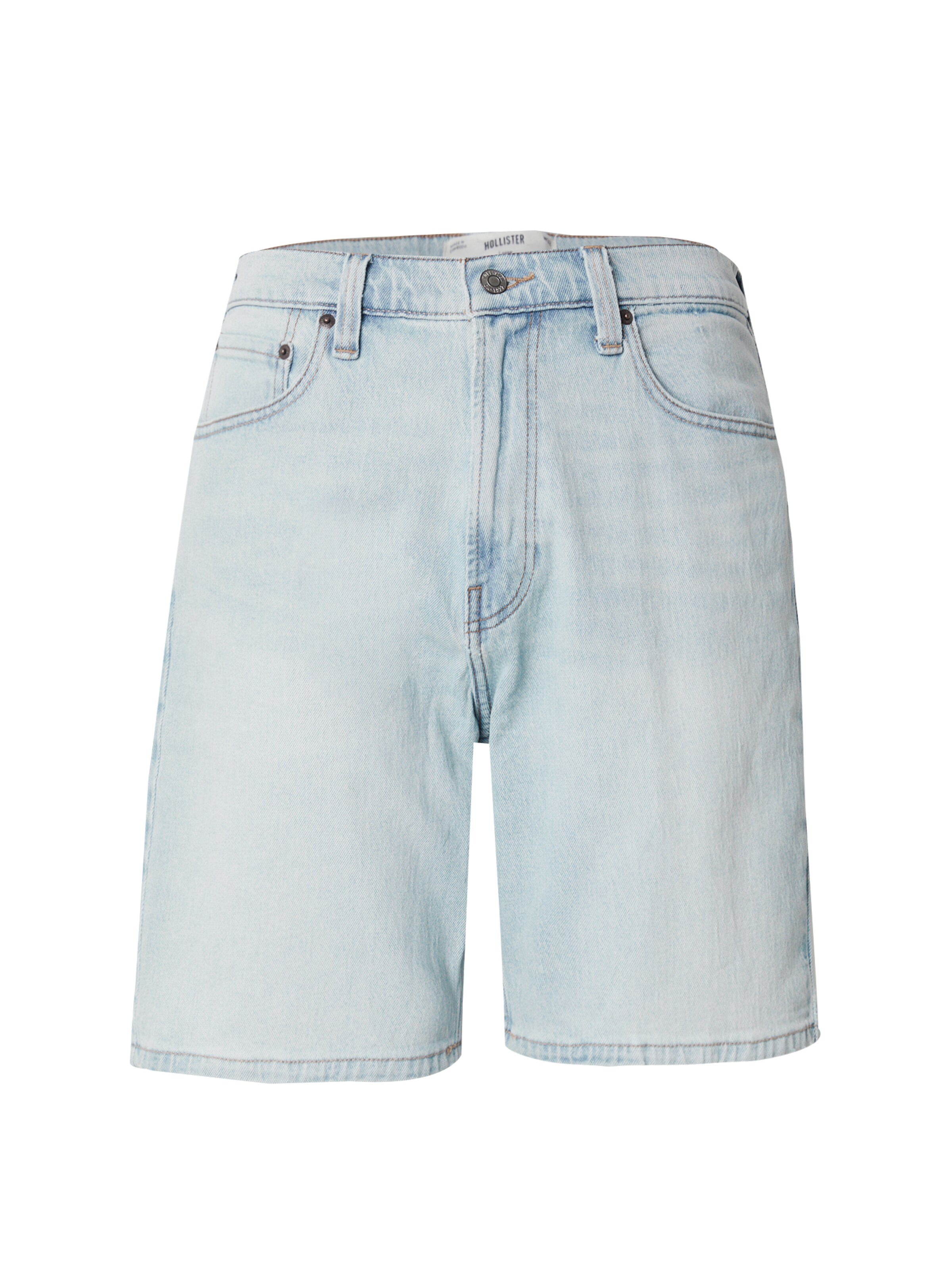 mėlyna HOLLISTER Laisvas Džinsai: priekis