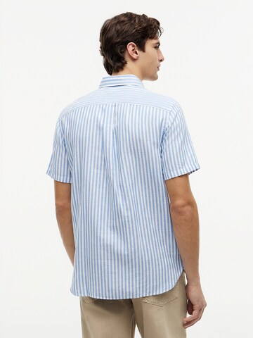 TOMMY HILFIGER Regular Fit Hemd in Blau
