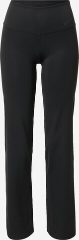 NIKE Regular Workout Pants 'Power Classic' in Black: front