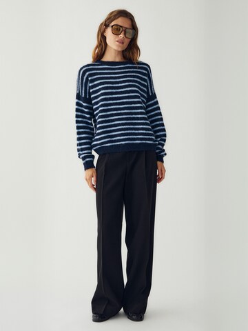 Pull-over ' N-Mafalda ' Noella en bleu : devant