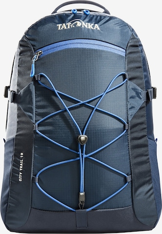 TATONKA Backpack 'City Trail 19 ' in Blue: front