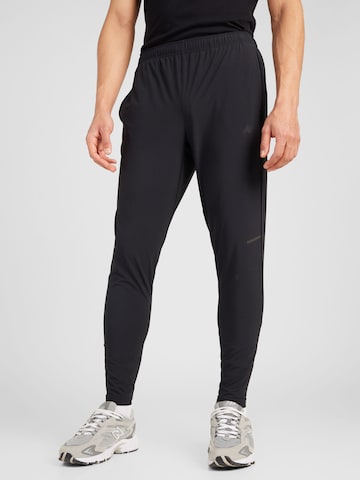 Effilé Pantalon de sport 'Essentials Active S' new balance en noir : devant